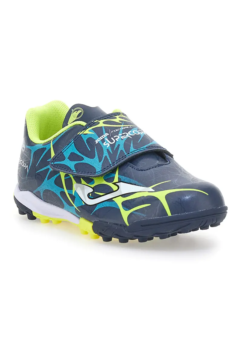 Scarpe da Calcetto Blu JOMA SUPER COPA JR 2503 miniatura 2