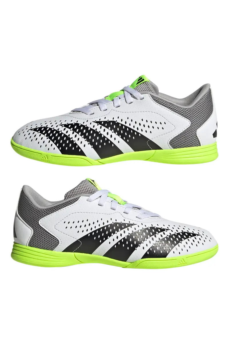 Scarpe da Calcetto Futsal Bianche e Nere Adidas Predator Accuracy 4 miniatura 2