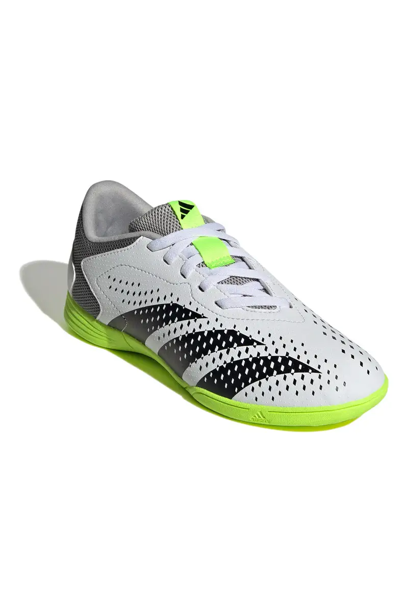 Scarpe da Calcetto Futsal Bianche e Nere Adidas Predator Accuracy 4 miniatura 3