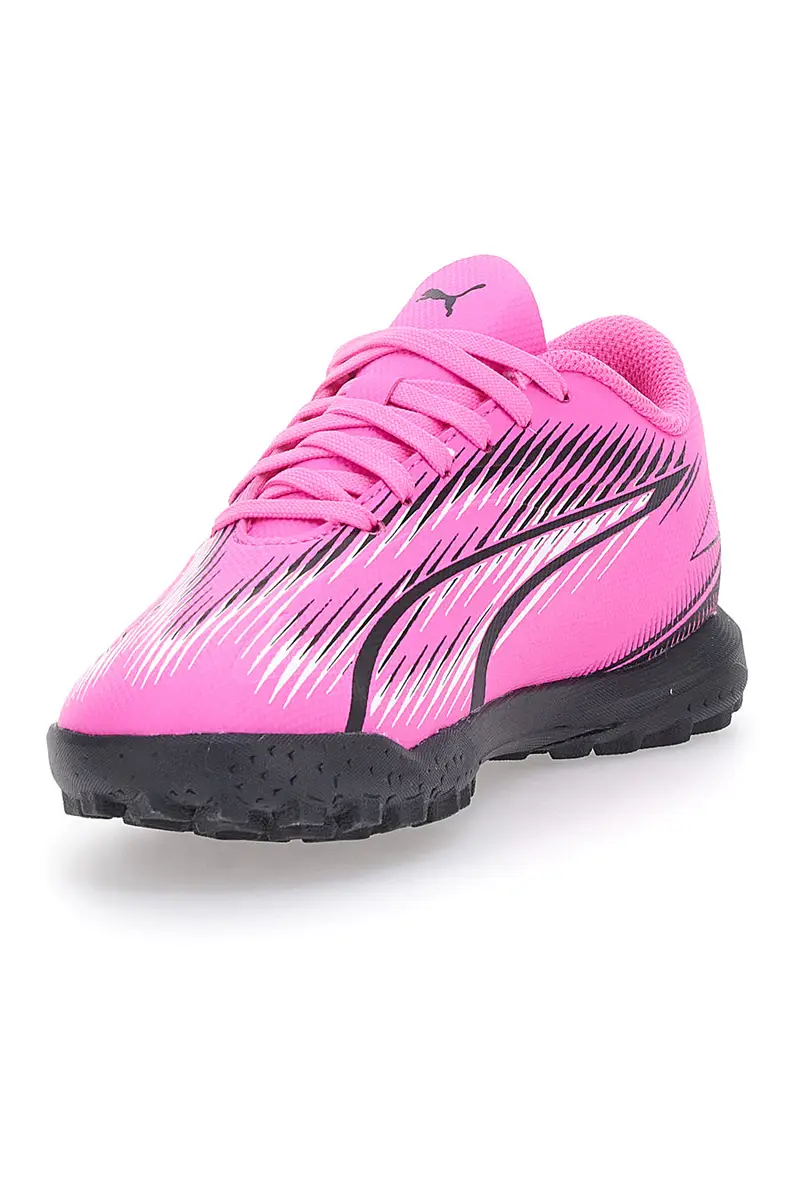 Scarpe da Calcetto Fuxia Puma Ultra Play TT Jr miniatura 3
