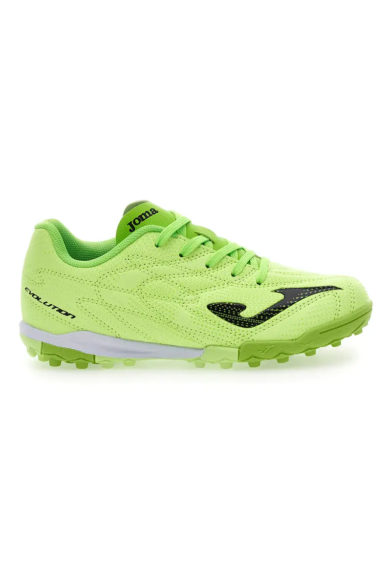 Scarpe da calcetto giallo fluo con dettagli neri Joma EVOLUTION JR 2511