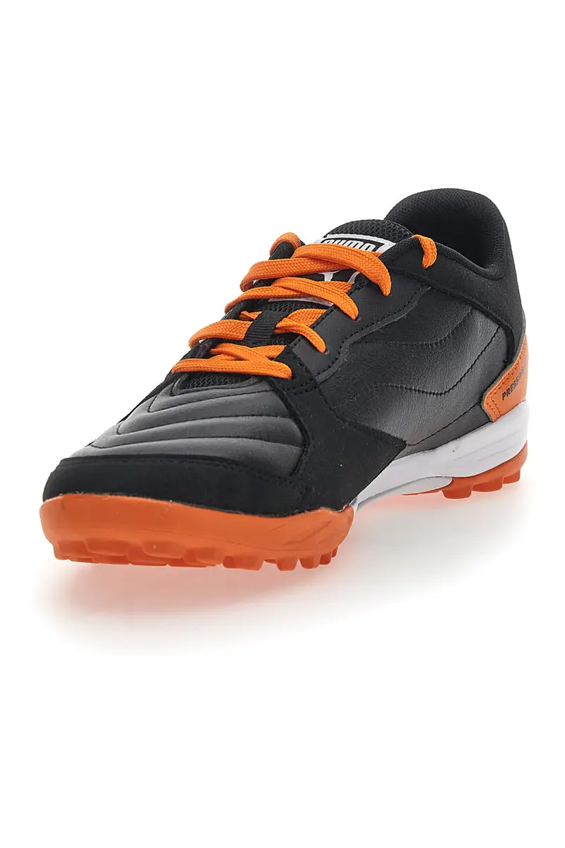 Scarpe da Calcetto Indoor Nere e Arancio Puma Pressing IV TT miniatura 3