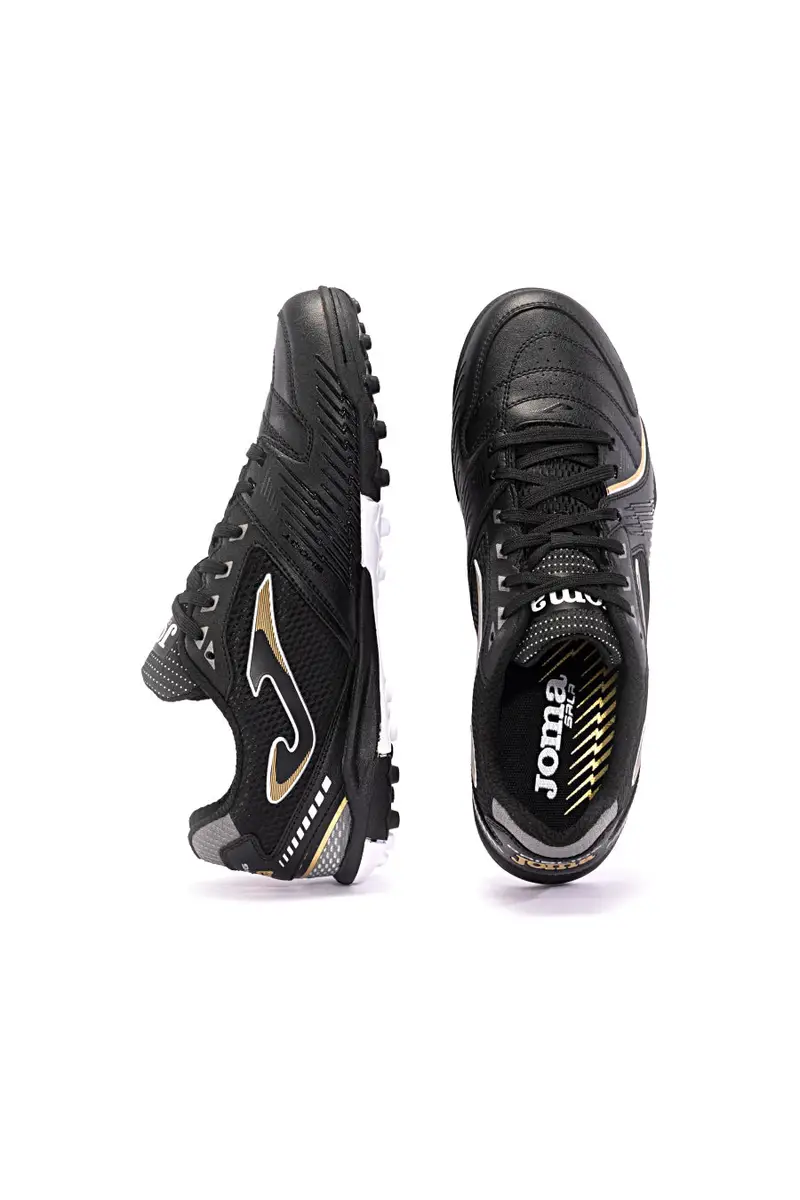 Scarpe da calcetto indoor nere JOMA DRIBLING 2401 TURF miniatura 3