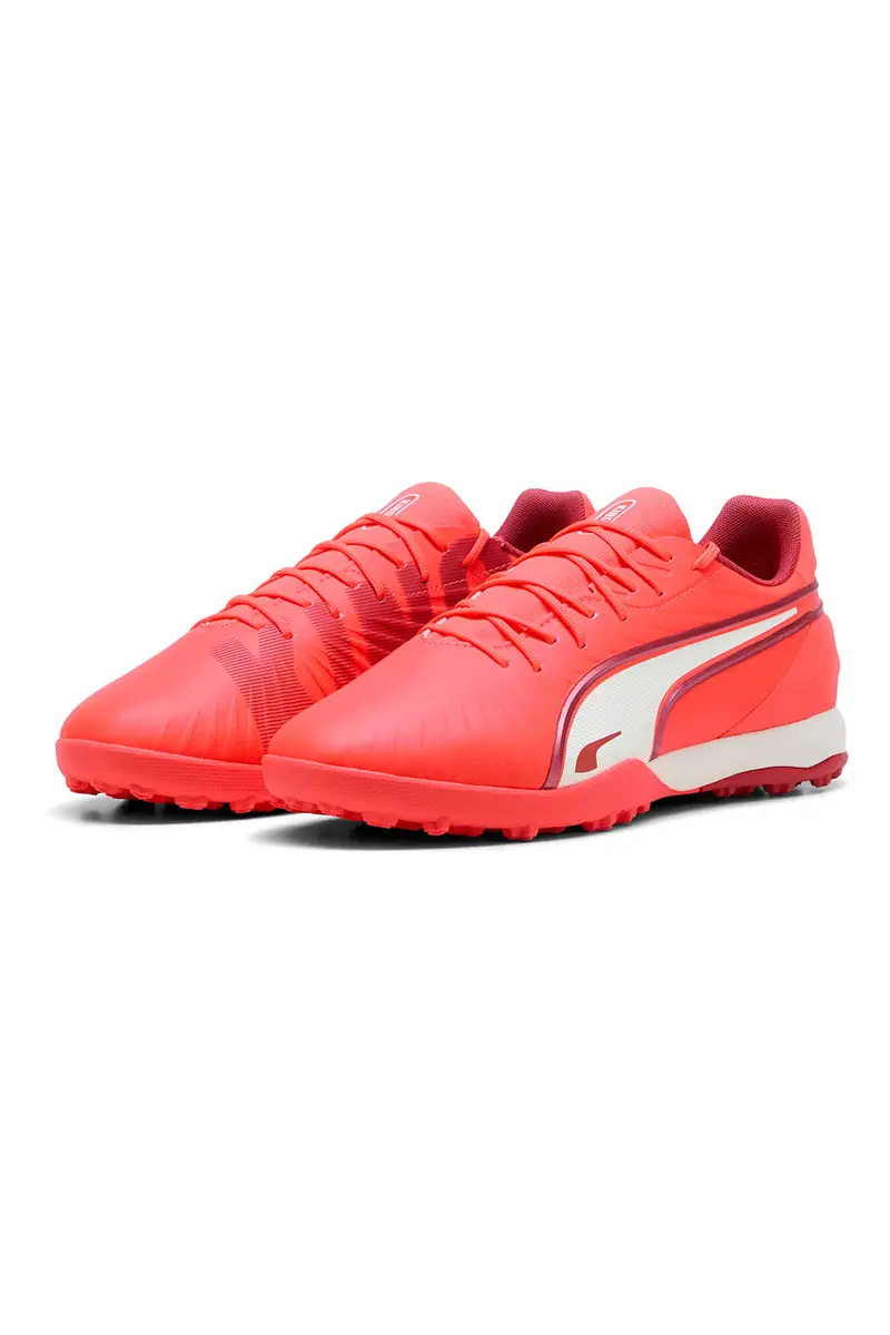 Scarpe da Calcetto Indoor Puma KING MATCH TT Rosse miniatura 2