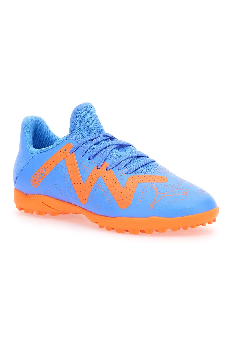 Scarpe da Calcetto Puma Future Play Tt Azzurre miniatura 2