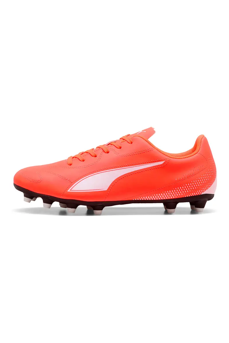 Scarpe da calcio arancioni con logo bianco Puma Vitoria II FG/AG