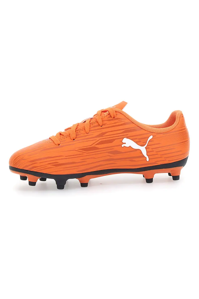 Scarpe da Calcio Arancioni Puma Rapido III FG/AG Jr miniatura 3