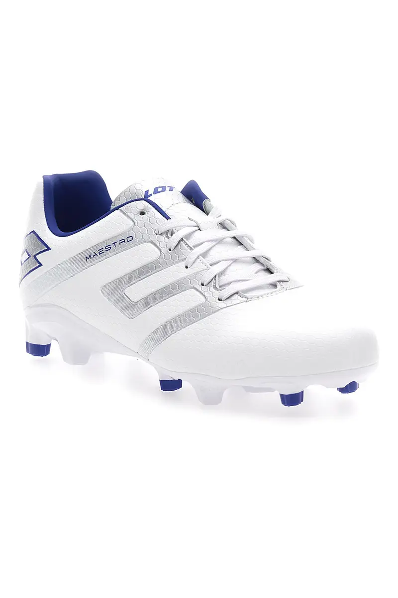 Scarpe da calcio bianche con tacchetti FG LOTTO MAESTRO 700 V FG miniatura 2