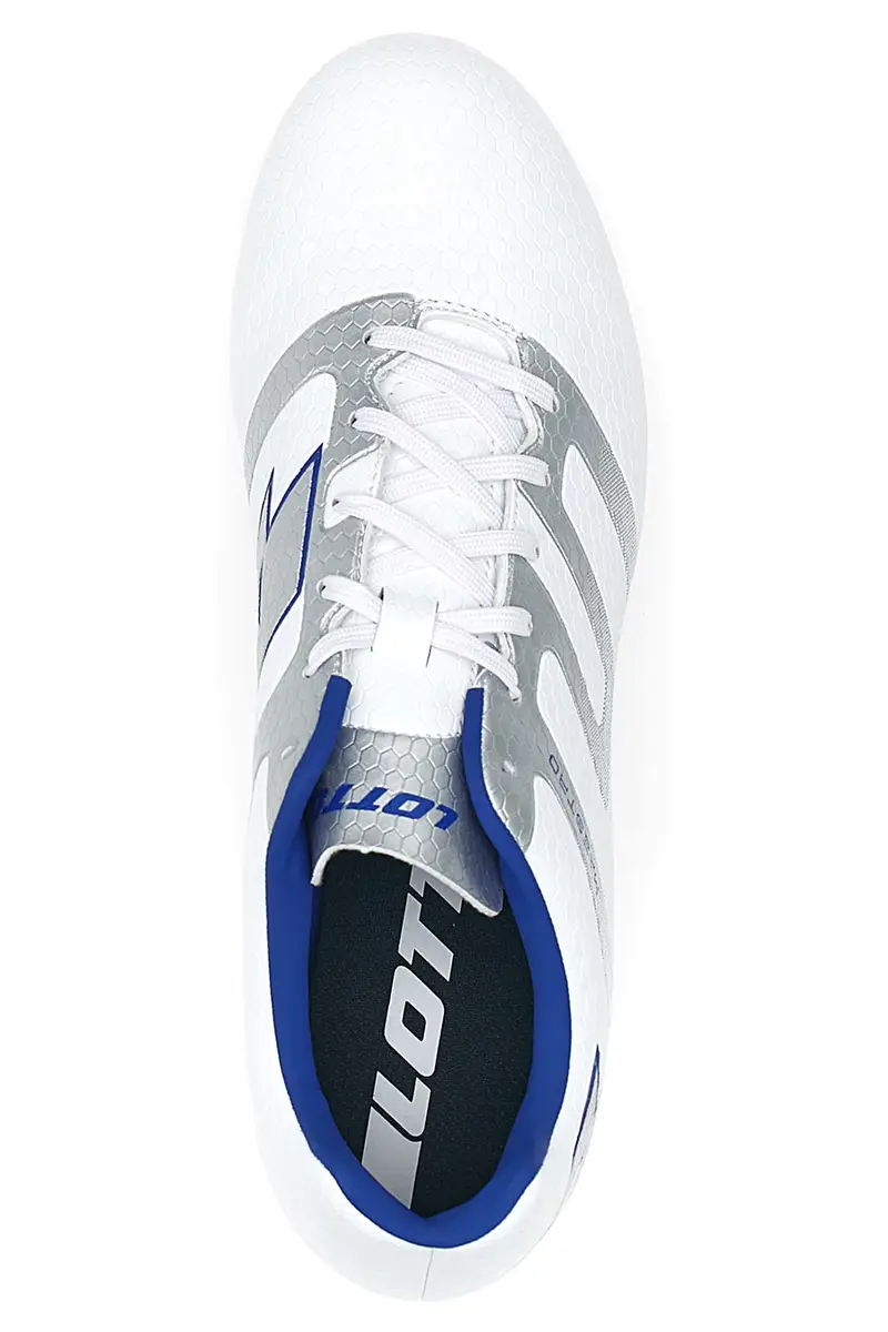 Scarpe da calcio bianche con tacchetti FG LOTTO MAESTRO 700 V FG miniatura 3