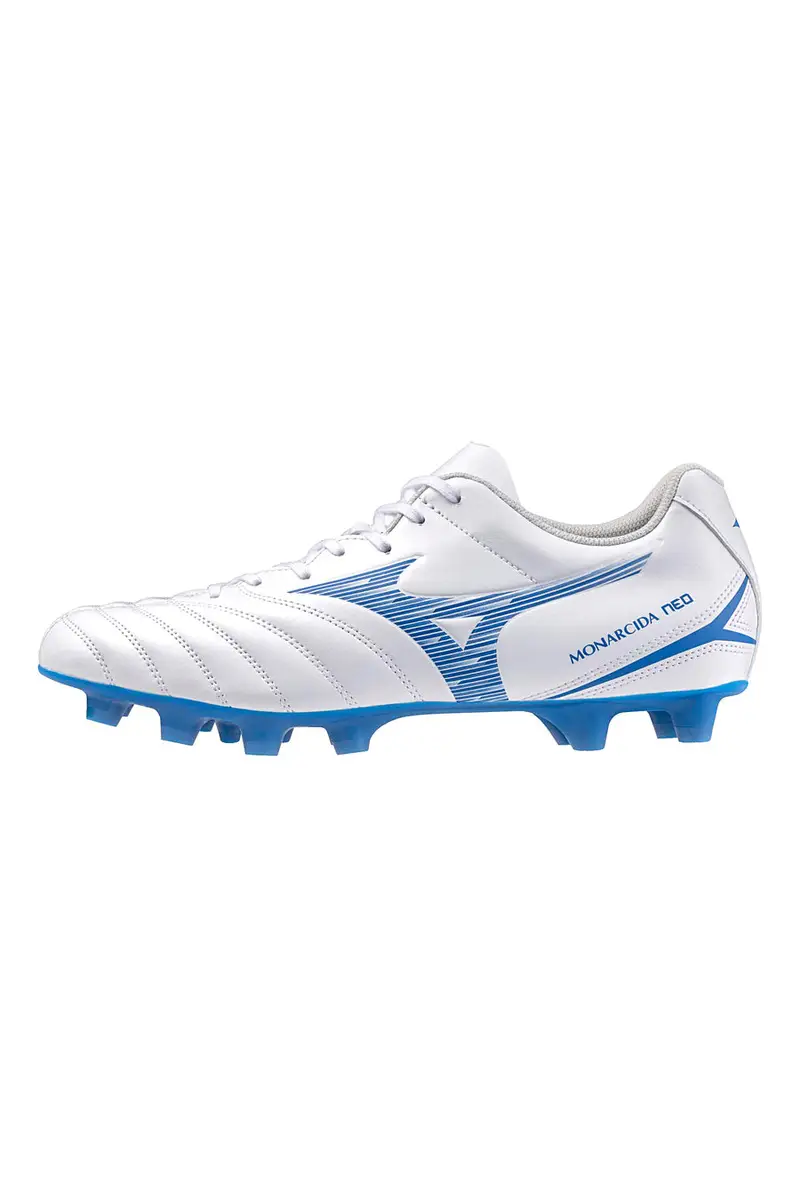 Scarpe da calcio bianche e blu MIZUNO MONARCIDA NEO III SELECT miniatura 2