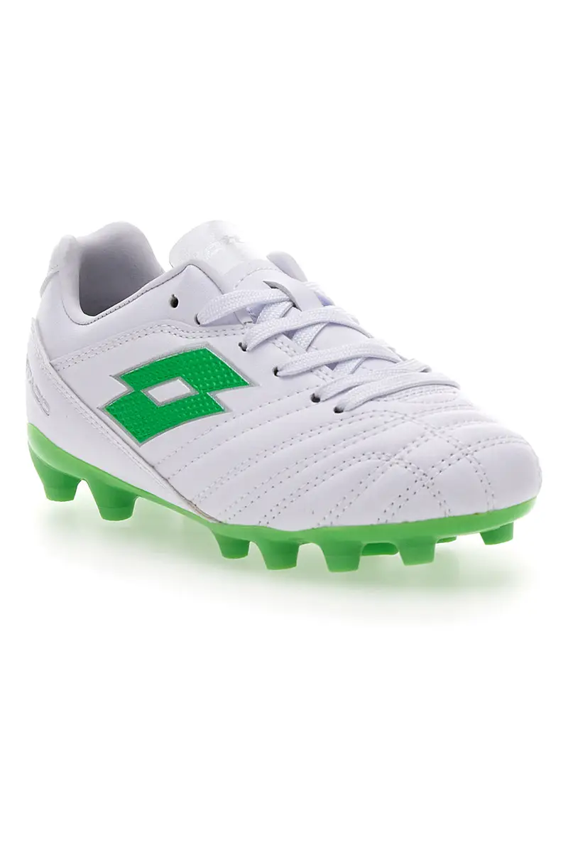 Scarpe da Calcio Bianche Lotto Stadio 705 Fg Jr miniatura 2