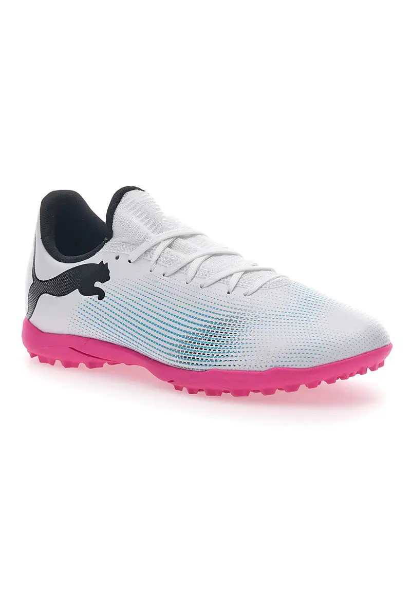 Scarpe da Calcio Bianche Puma Future 7 Play TT miniatura 2