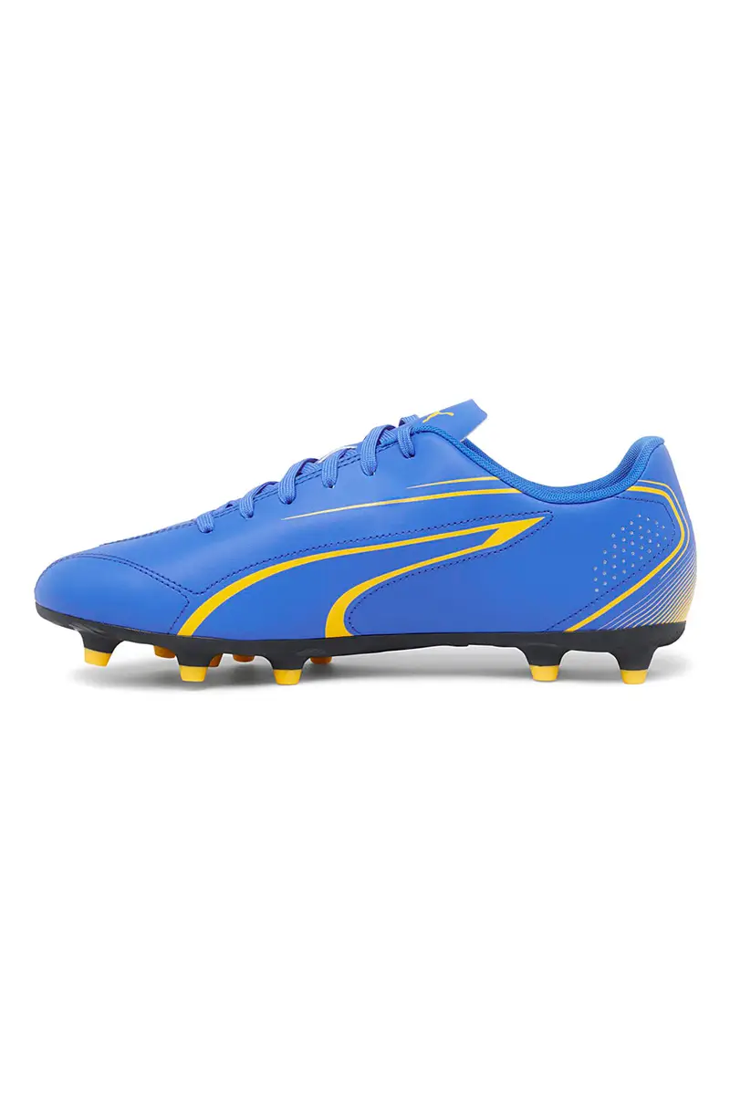 Scarpe da calcio blu con tacchetti per terreni erbosi Puma Vitoria Fg/Ag miniatura 2