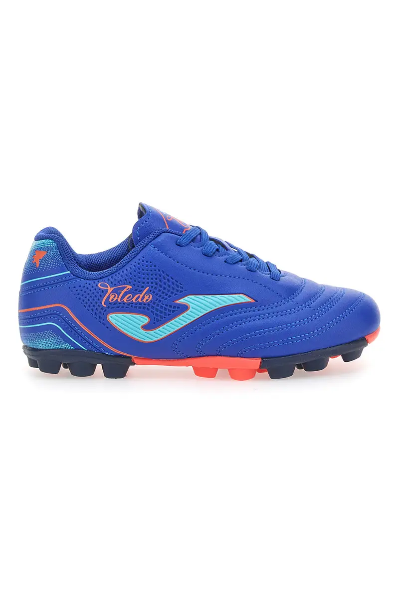 Scarpe da Calcio Blu per Terreni Duri JOMA TOLEDO JR 2504 HARD GROUND