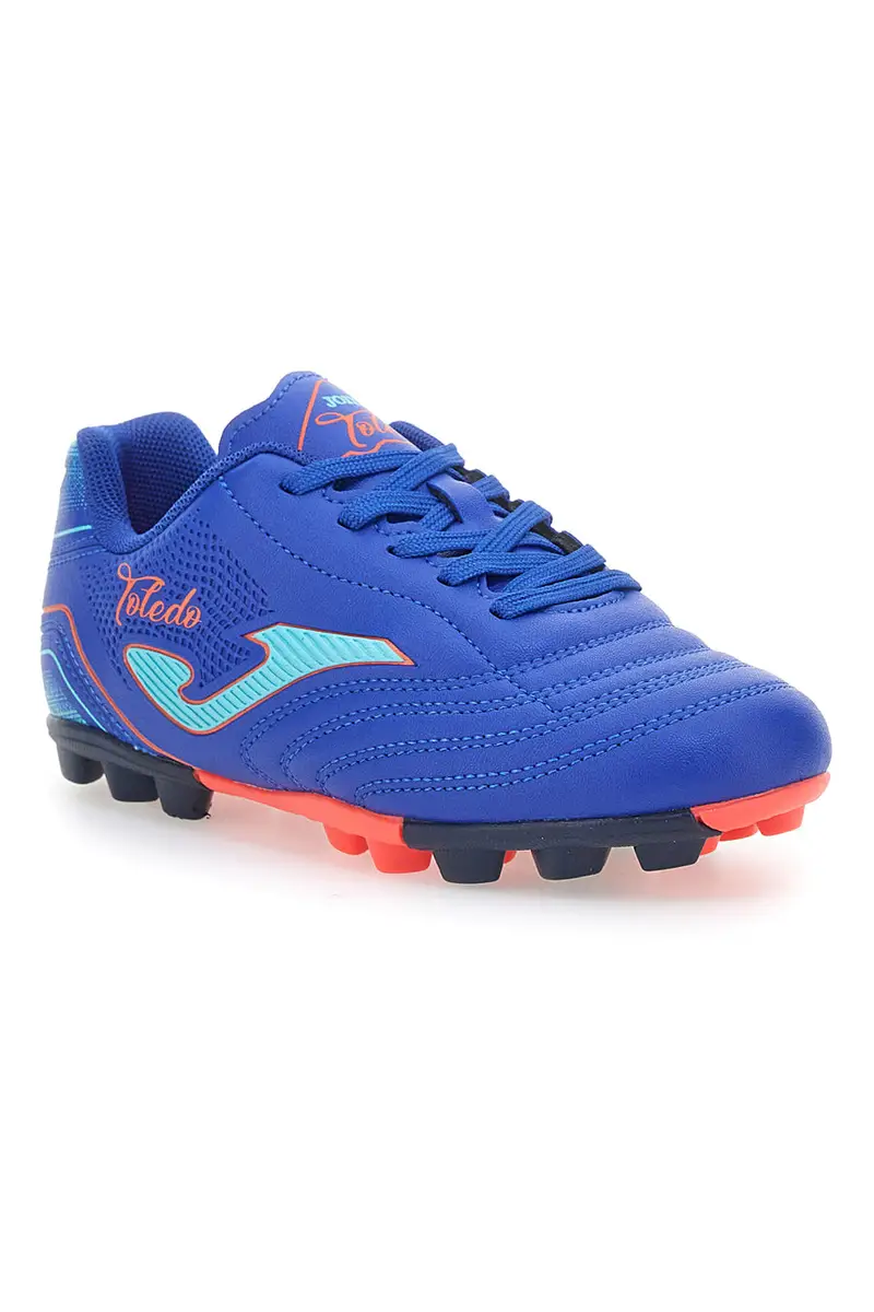 Scarpe da Calcio Blu per Terreni Duri JOMA TOLEDO JR 2504 HARD GROUND miniatura 2