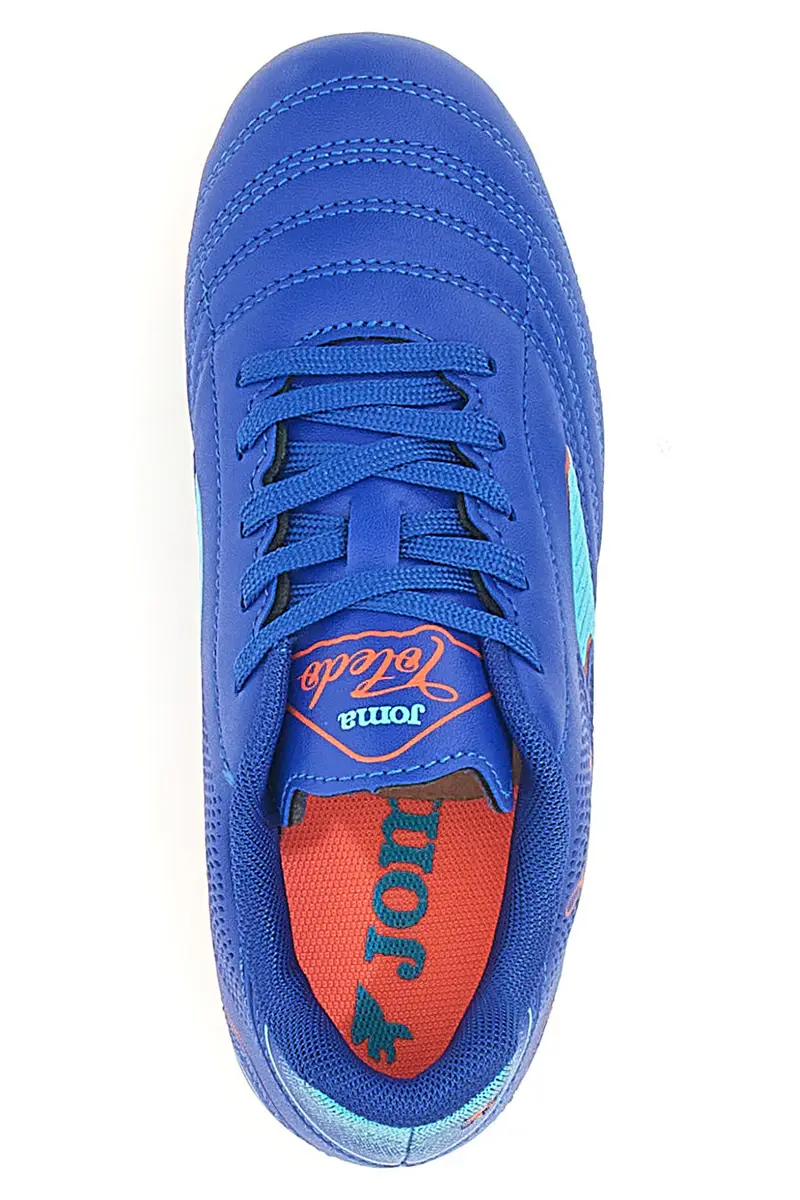 Scarpe da Calcio Blu per Terreni Duri JOMA TOLEDO JR 2504 HARD GROUND miniatura 3
