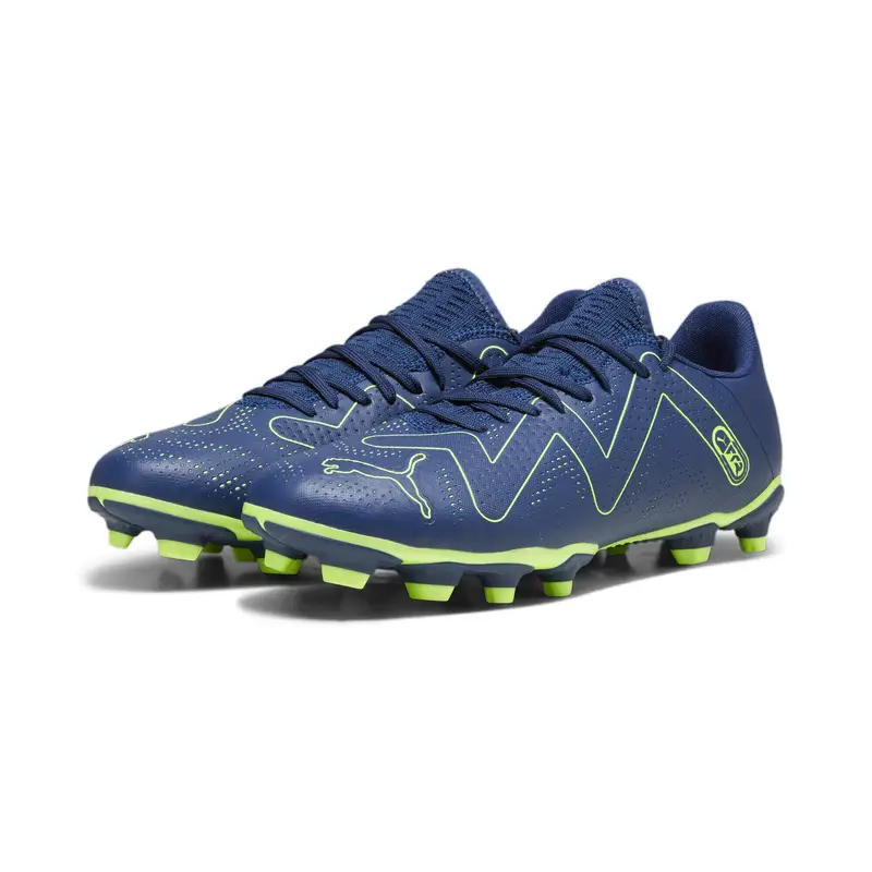 Scarpe da calcio FUTURE PLAY FG/AG da uomo PUMA Persian Blue Pro Green |  Puma