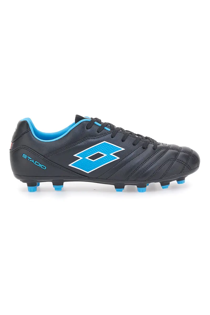 Scarpe da Calcio Nere con dettagli Blu LOTTO STADIO 705 FG