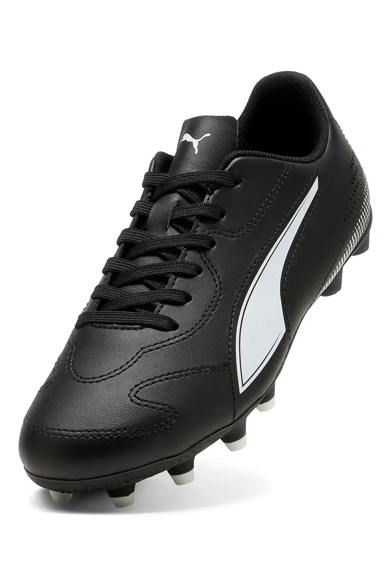 Scarpe da calcio nere con tacchetti FG/AG Puma Vitoria II Jr miniatura 3