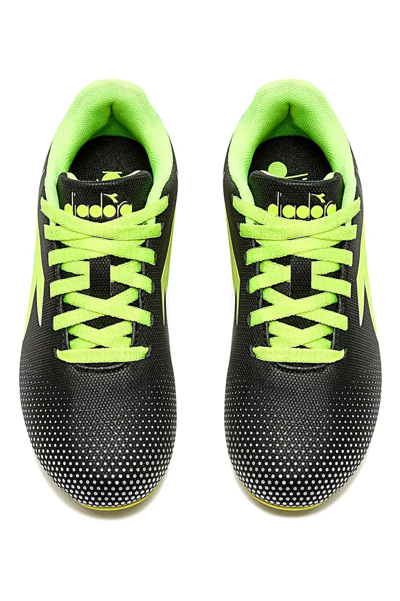 Scarpe da Calcio Nere e Gialle Diadora Pichichi 7 Md Jr miniatura 2