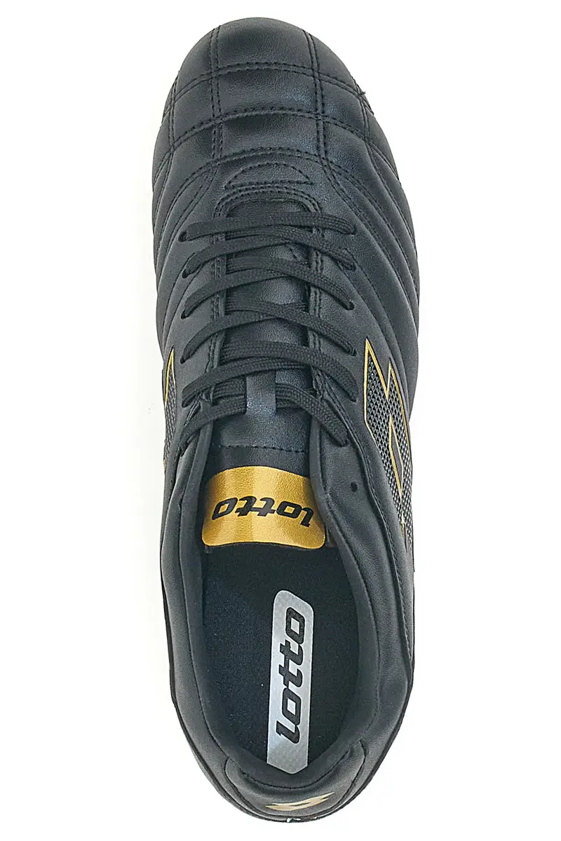 Scarpe da Calcio Nere Outdoor con Dettagli Colorati LOTTO STADIO 705 FG miniatura 3