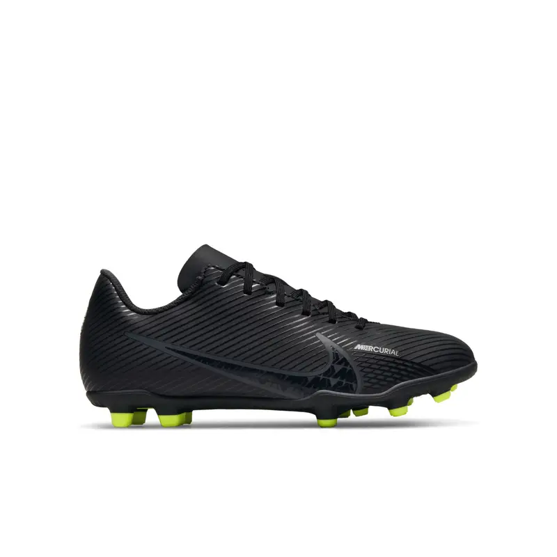 Scarpe da calcio per bambini Nike Mercurial Vapor 15 Club FG - Shadow Black Pack