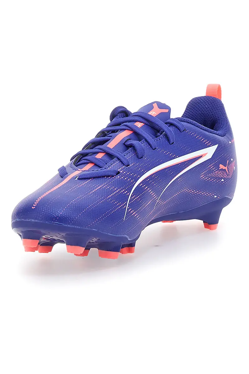 Scarpe da Calcio Viola Puma Ultra 5 Play FG Jr miniatura 3