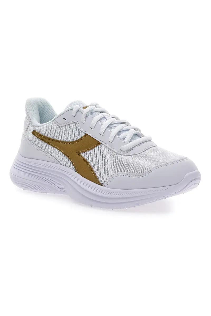 Scarpe da Corsa Bianche e Oro DIADORA EAGLE 8 W miniatura 2