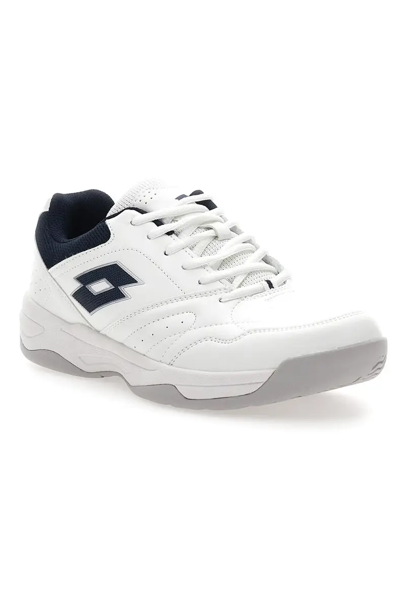 Scarpe da Padel bianche con logo blu Lotto COURT LOGO AMF XX miniatura 2