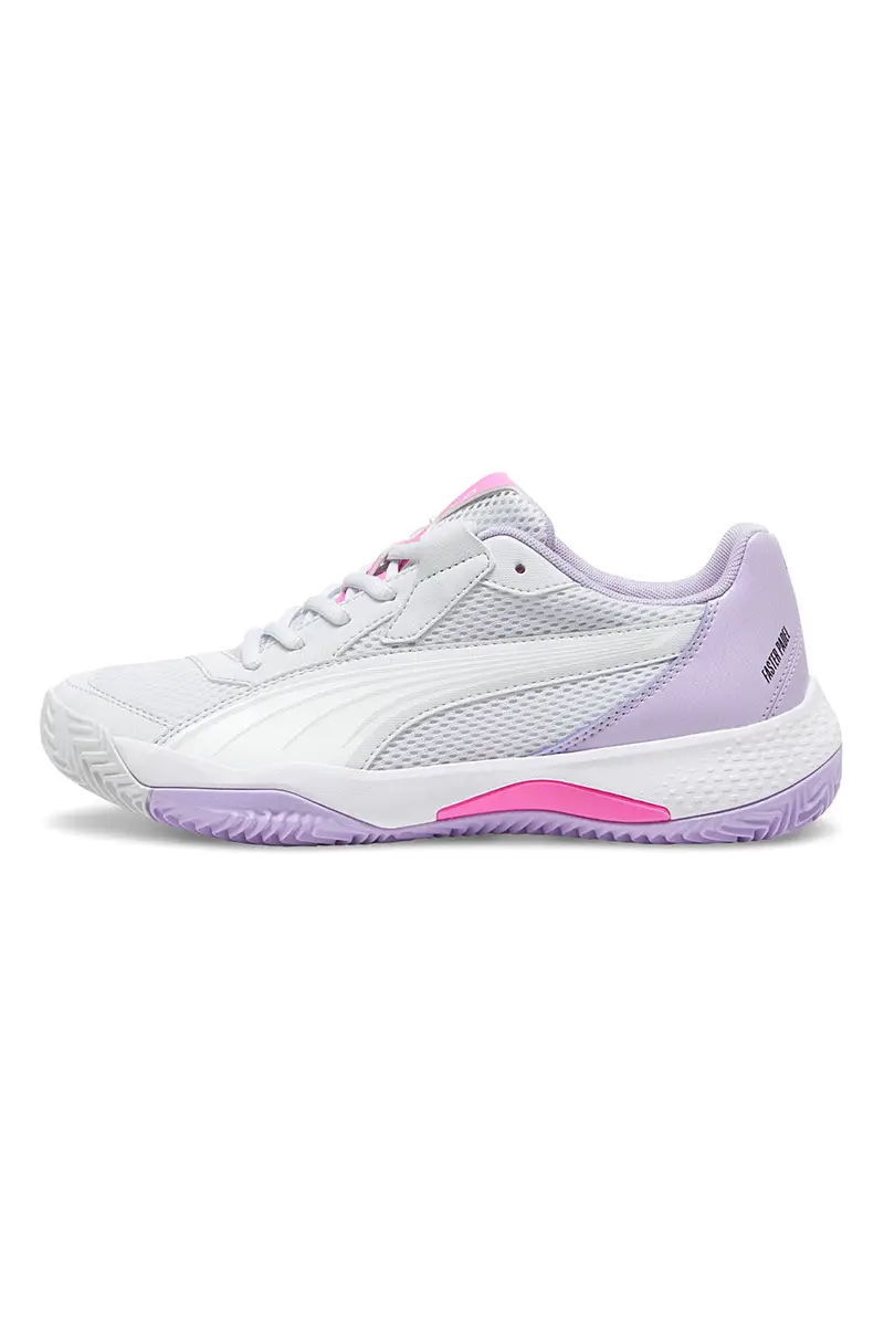 Scarpe da Padel Bianche e Lilla Puma Nova Court Wn'S