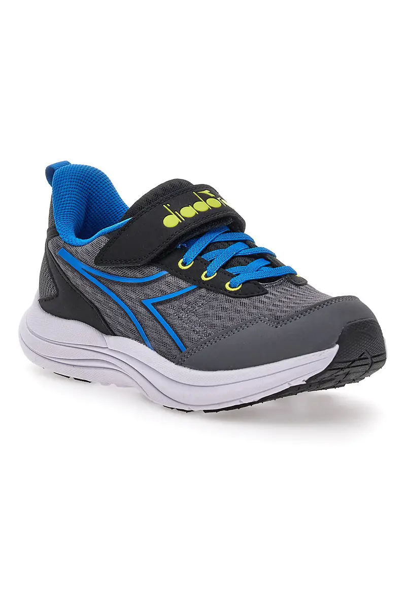 Scarpe da running argento e blu DIADORA SNIPE 2 JR miniatura 2