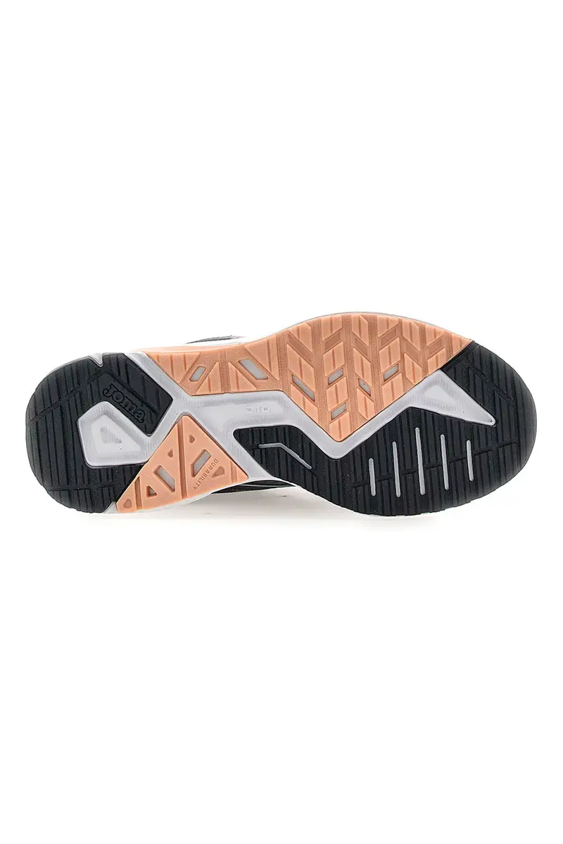 Scarpe da Running con Tomaia in Mesh JOMA VITALY LADY 2525 Nere e Bianche miniatura 3