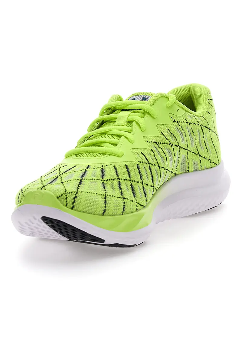Scarpe da Running Gialle Fluo Under Armour UA Charged Breeze 2 miniatura 3