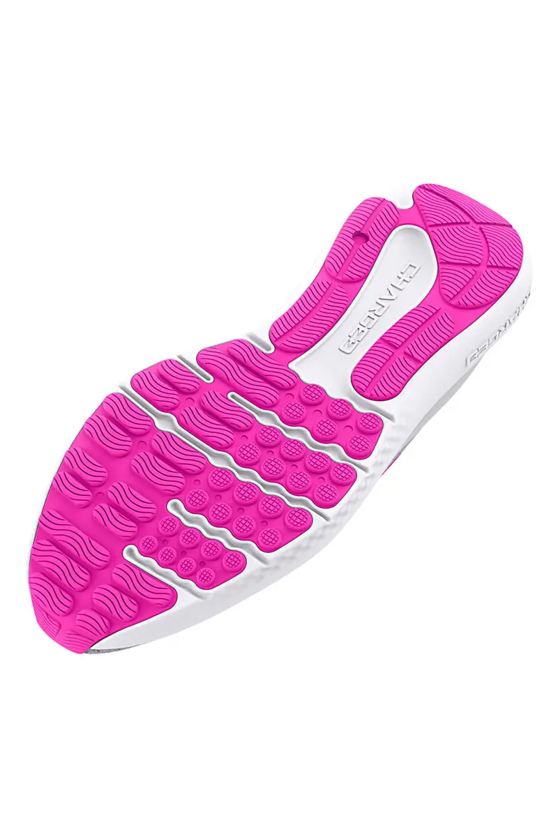 Scarpe da Running Grigie e Fucsia Under Armour W CHARGED SURGE 4 miniatura 3