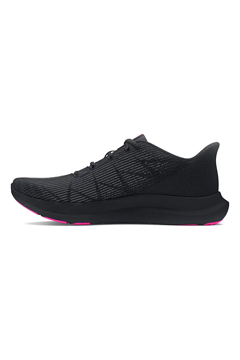 Scarpe da running nere con dettagli fuxia UNDER ARMOUR W CHARGED SPEED SWIFT miniatura 2