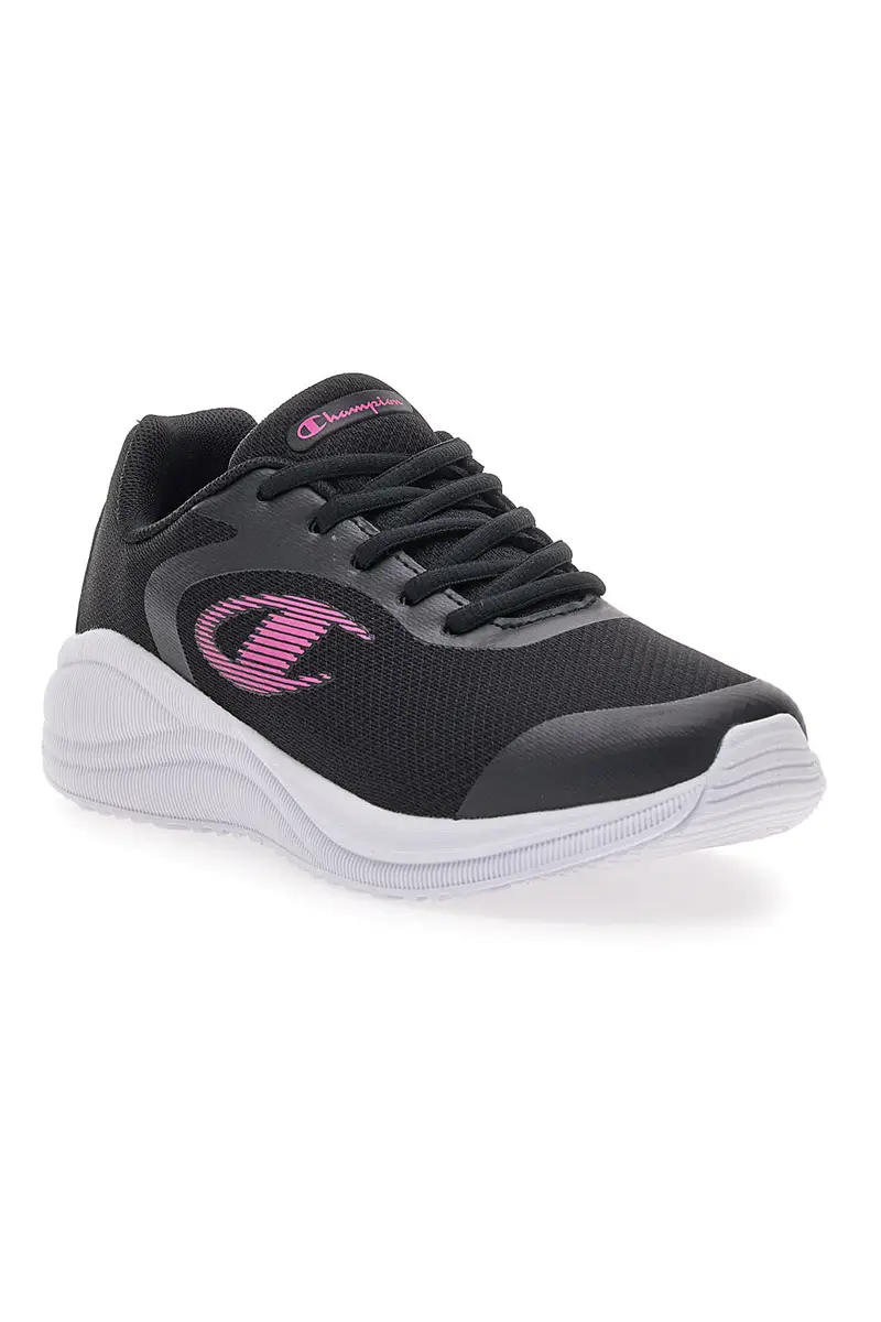 Scarpe da running nere con suola bianca CHAMPION SYPHON ENGAGE MESH GS miniatura 2