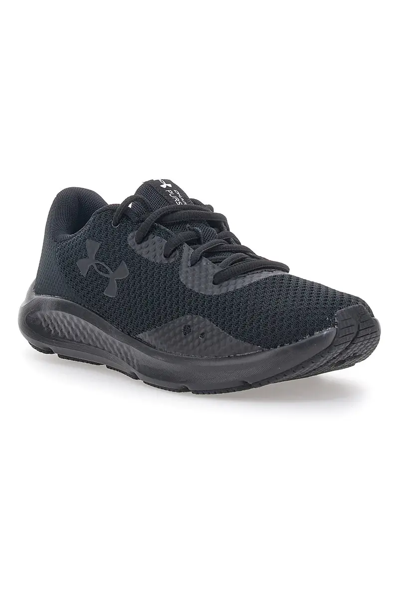 Scarpe da Running Nere Under Armour Charged Pursuit 3 miniatura 2