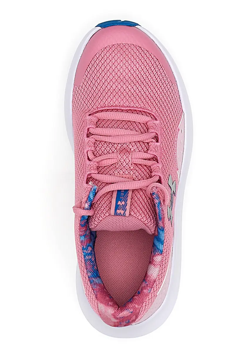 Scarpe da Running Rosa Under Armour UA BGS Surge 4 Print miniatura 3