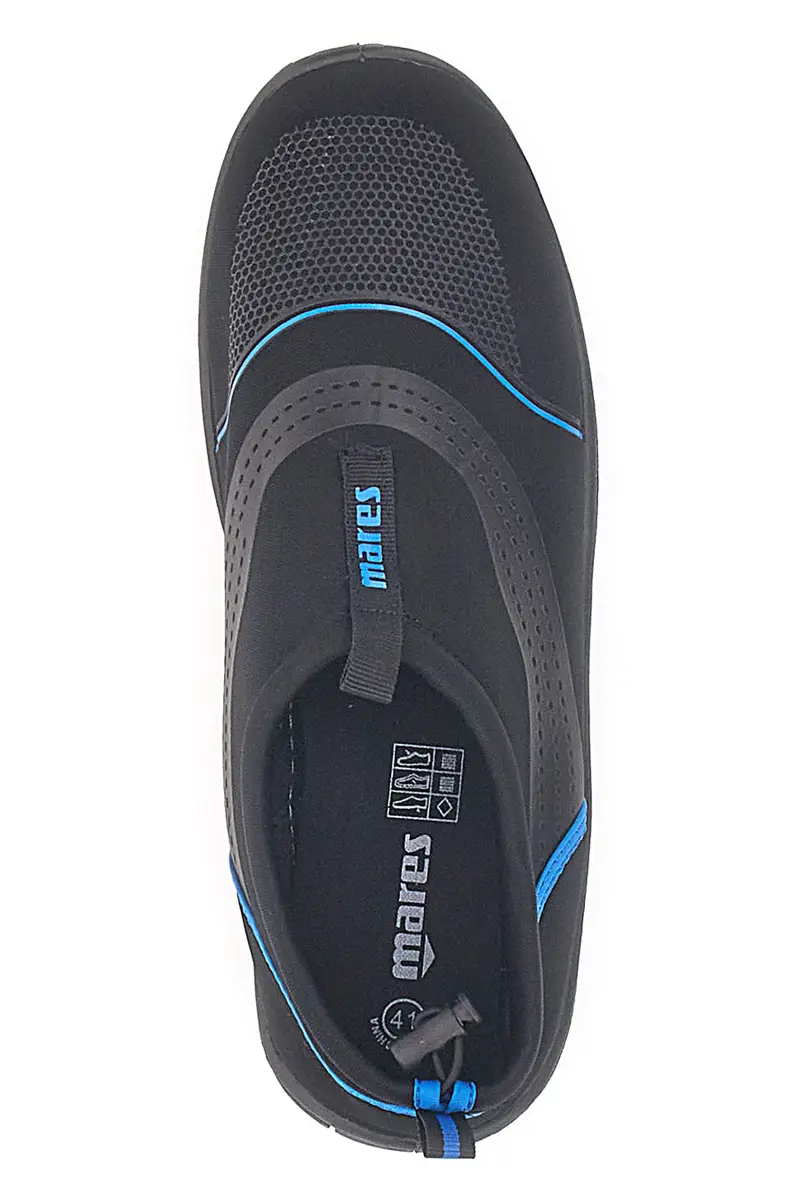 Scarpe da scoglio nere con grip Mares Aquagrip Man miniatura 3