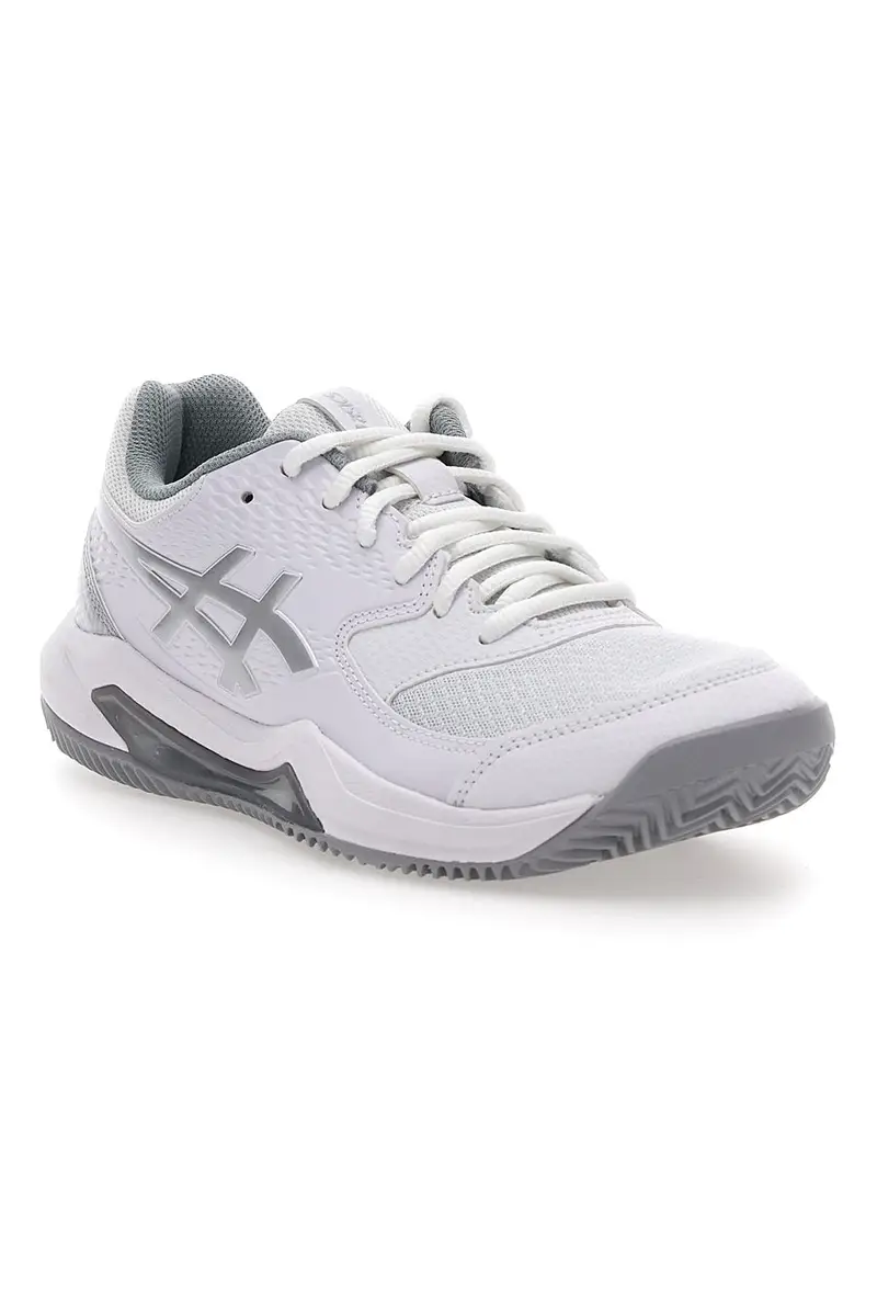 Scarpe da Tennis Bianche e Grigie Asics GEL-DEDICATE 8 CLAY miniatura 2