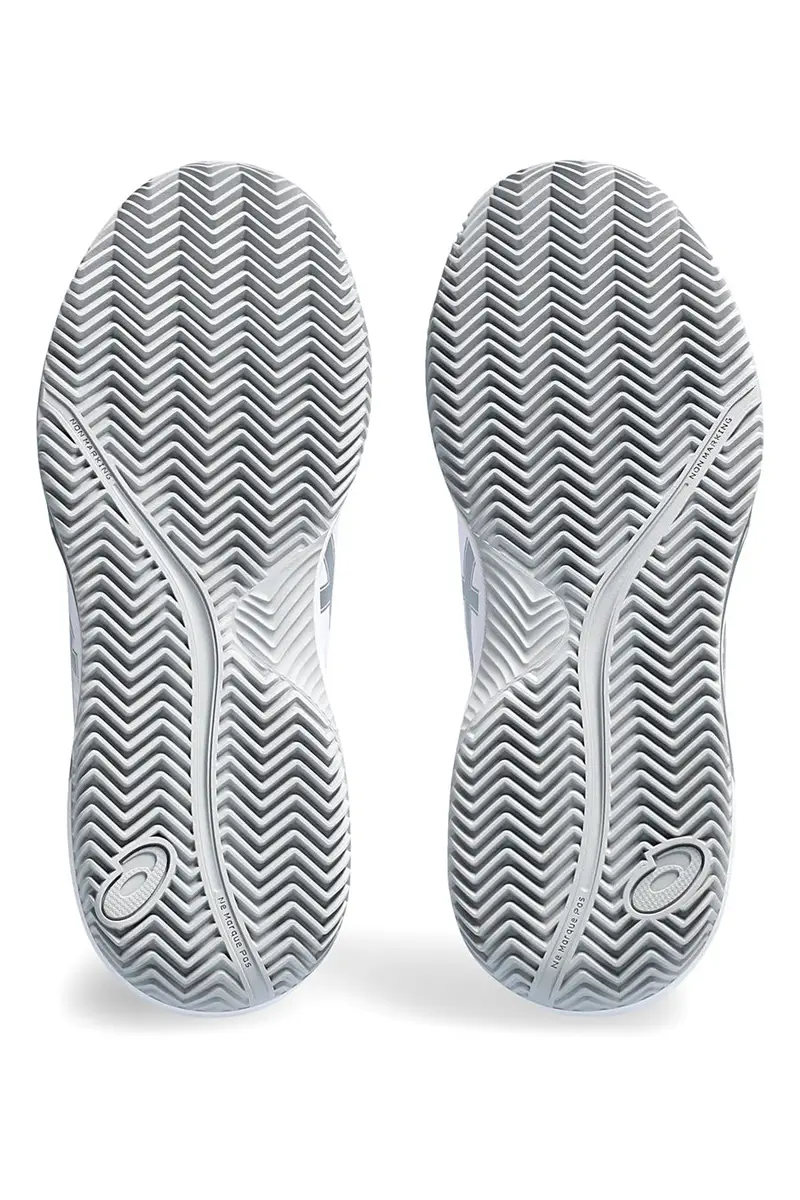 Scarpe da Tennis Bianche e Grigie Asics GEL-DEDICATE 8 CLAY miniatura 3