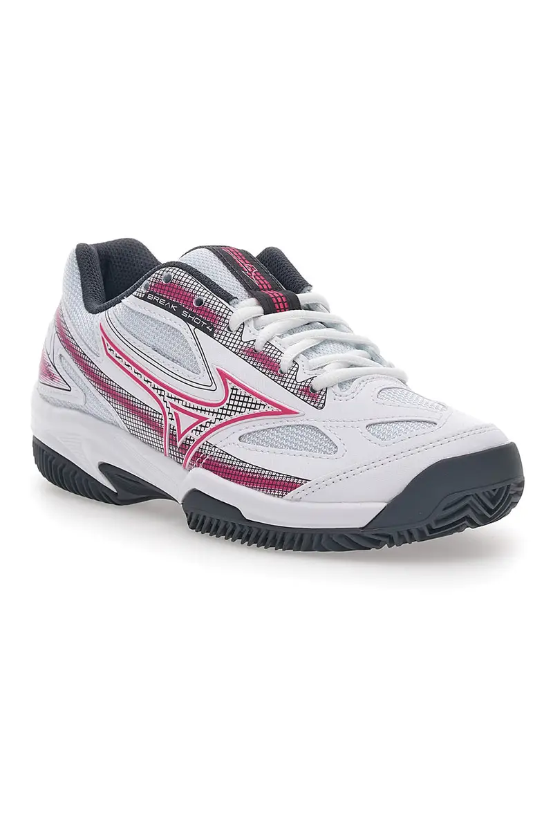 Scarpe da Tennis Bianche Mizuno Breakshot 4 CC miniatura 2