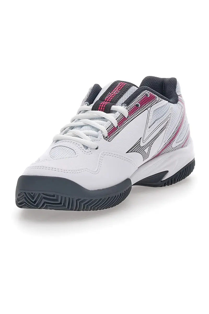 Scarpe da Tennis Bianche Mizuno Breakshot 4 CC miniatura 3