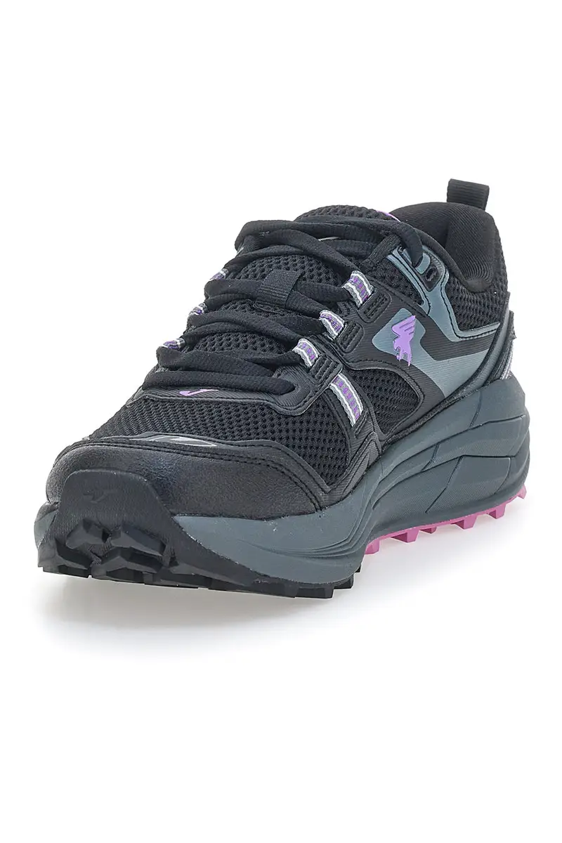 Scarpe da Trail Running Nere con Tomaia in Mesh JOMA SHOCK LADY 2501 miniatura 3