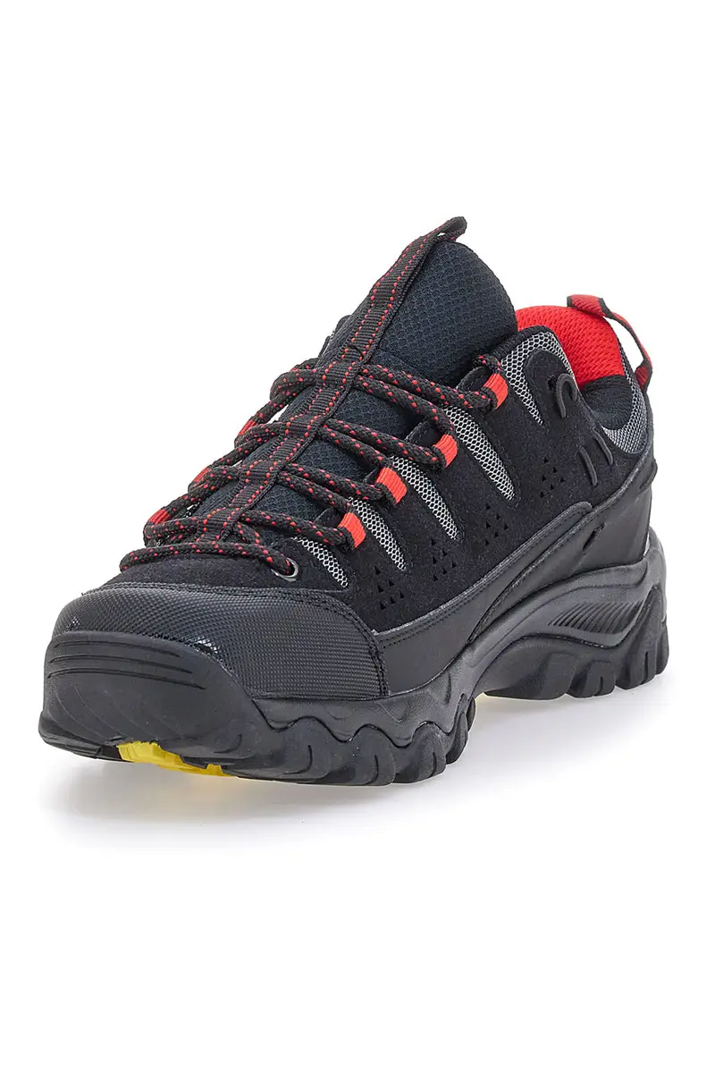 Scarpe da Trekking nere con dettagli rossi Goodyear 41029 miniatura 3