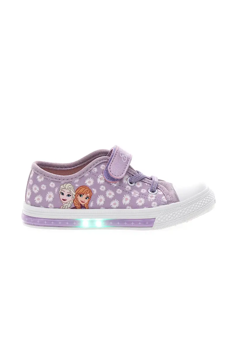 Scarpe lilla con luci e stampa Frozen 19FII5N07LA