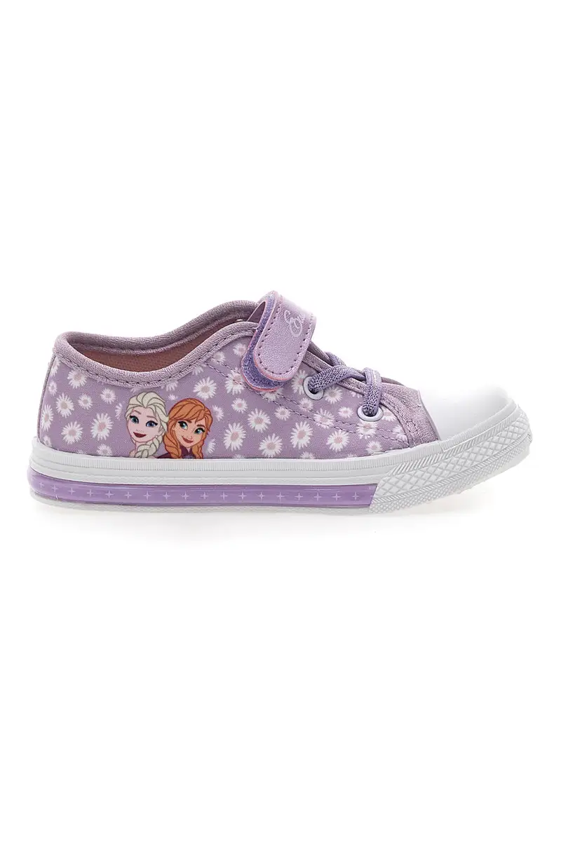 Scarpe lilla con luci e stampa Frozen 19FII5N07LA miniatura 2