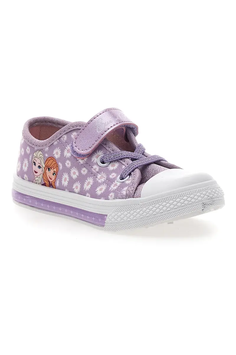 Scarpe lilla con luci e stampa Frozen 19FII5N07LA miniatura 3
