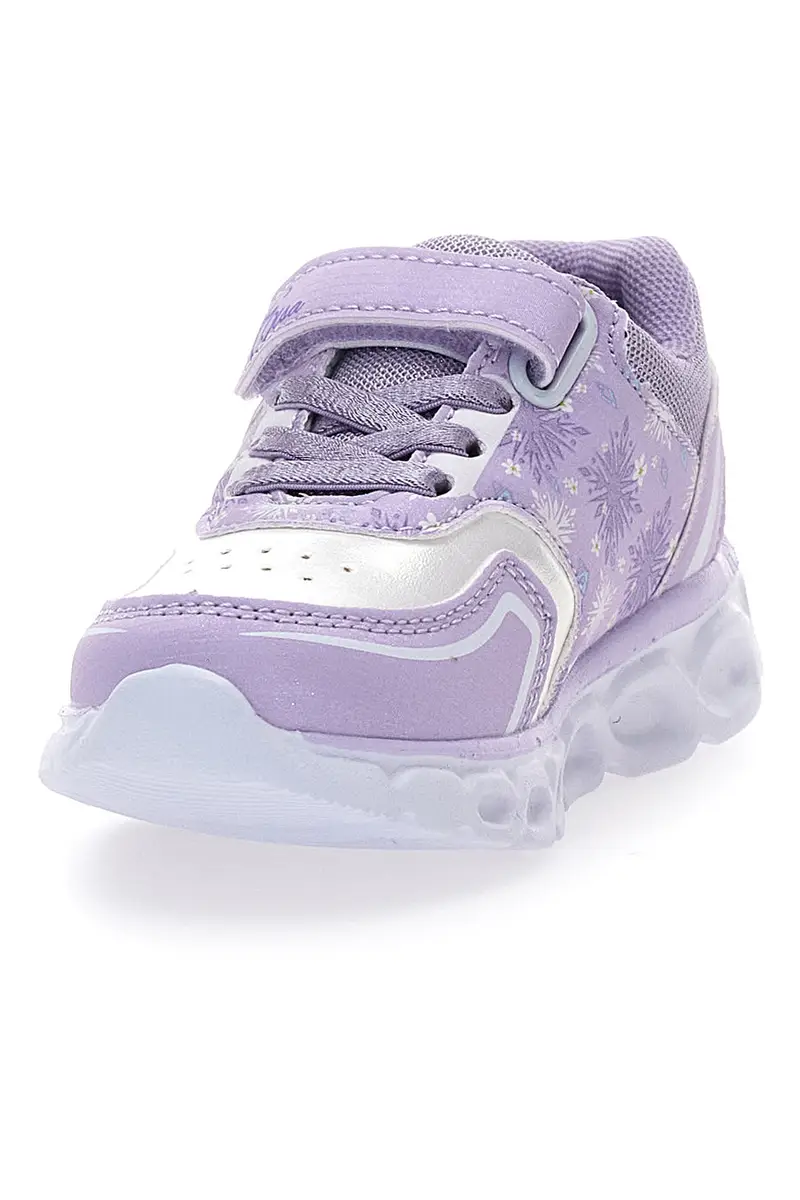 Scarpe lilla con luci ed effetto perlescente Frozen D4310662S miniatura 3