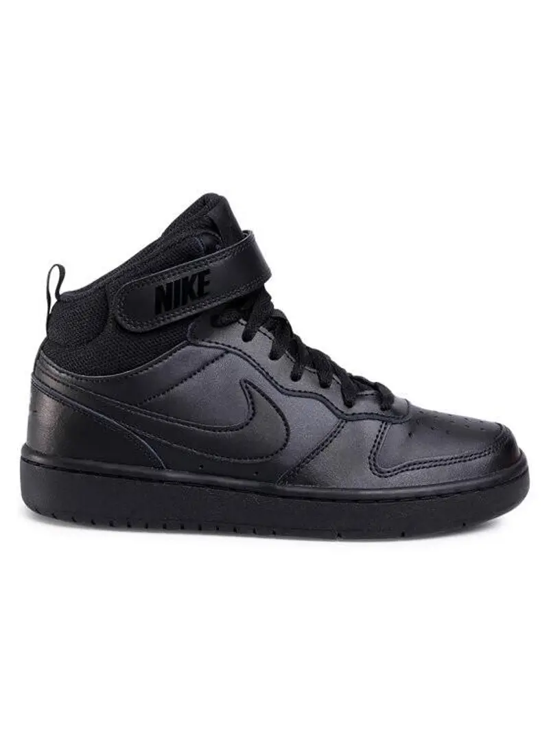 Scarpe ragazzo nike court borough mid (gs) - nero |  Nike